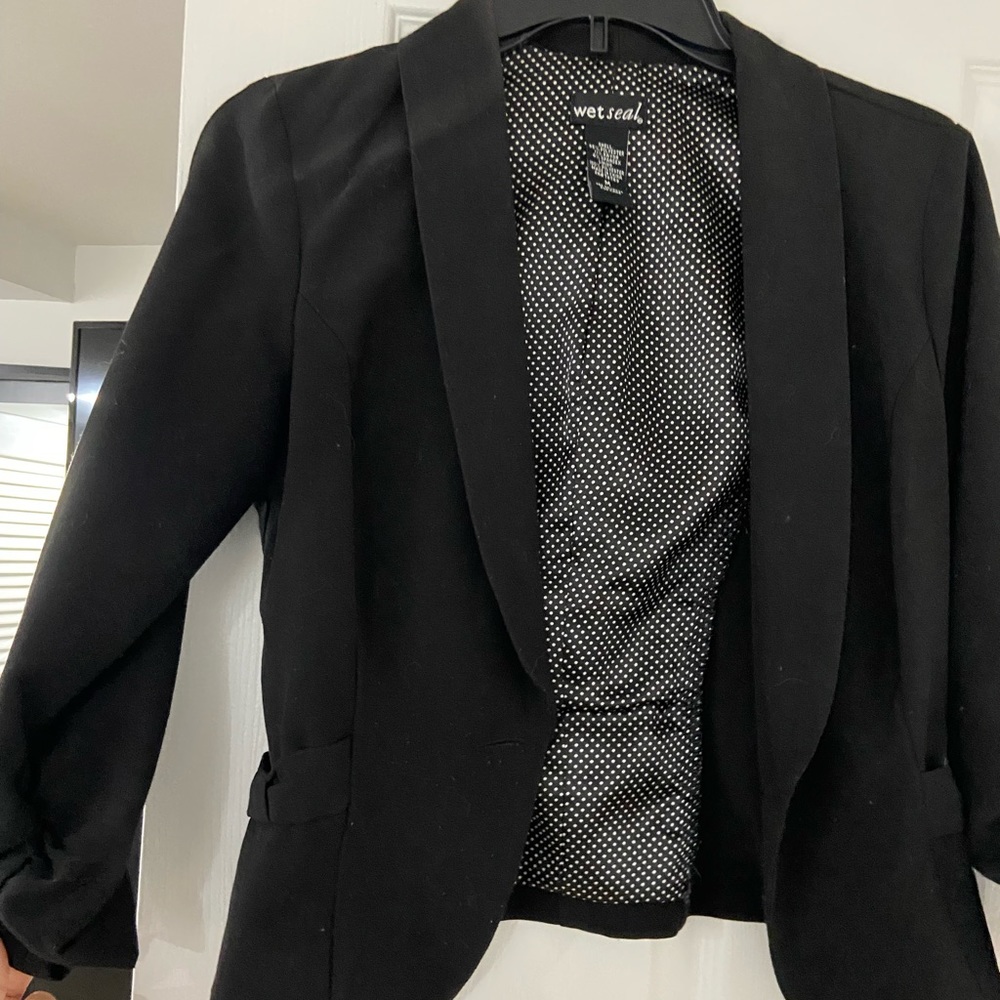 Black blazer